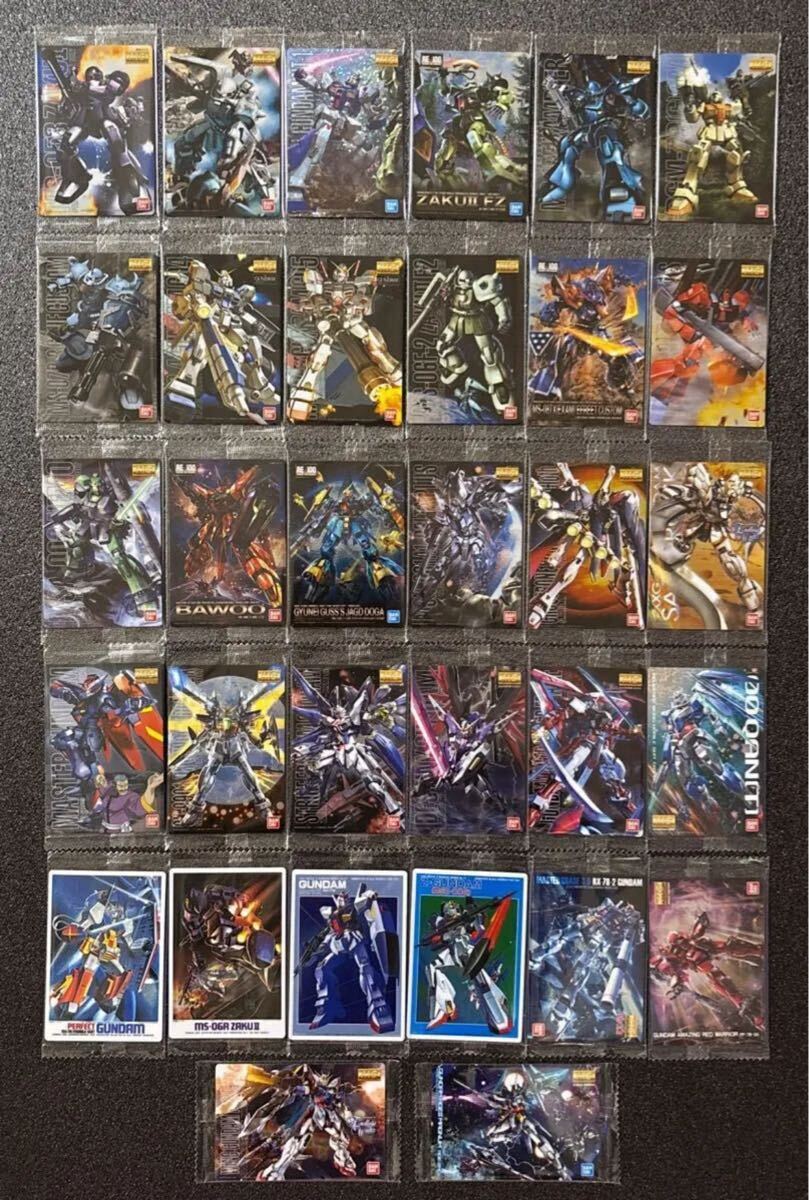 ガンダム　ウェハース　カード　未開封　32枚　まとめ にふぉるめーしょん 機動戦士ガンダム シールウエハースvol.2