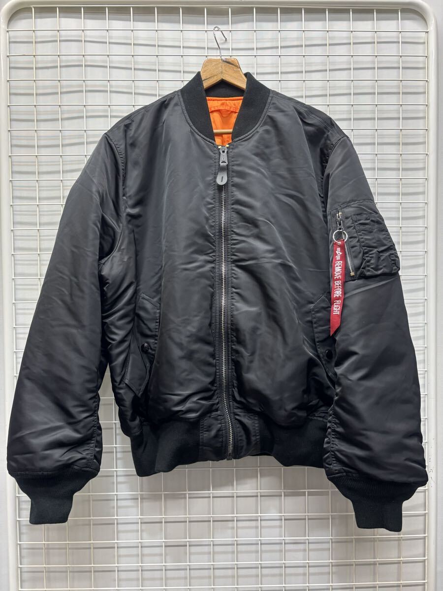 【希少XL✨️】【美品】 ALPHA INDUSTRIE ma-1 ブラック 2025年最新】Yahoo!オークション -alpha ma-1 xlの中古品・新品