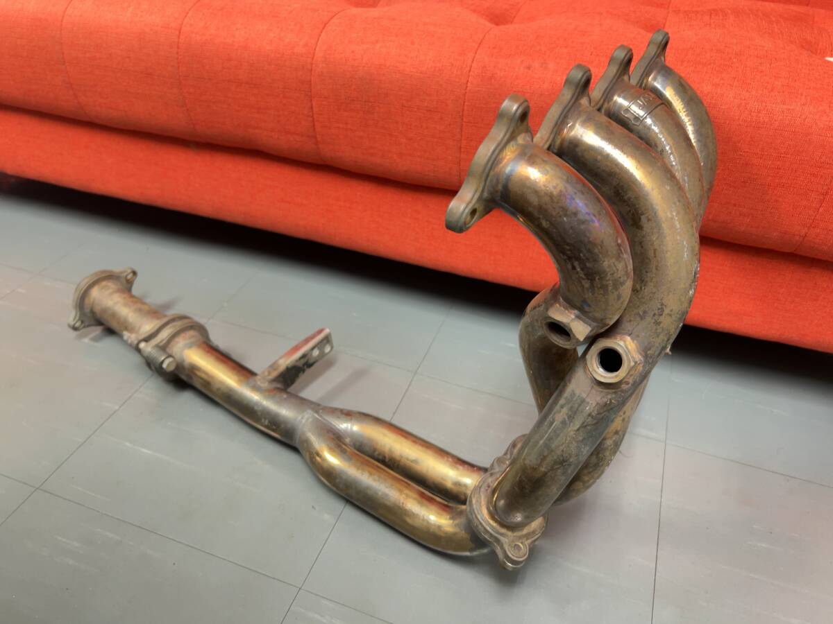 DEEPSRACING*EF9 Grand Civic SiR Fujitsubo FUJITUBO Super EX BASIC VERSION коллектор разрядник * осмотр )DA6 EF8 CR-X B16A