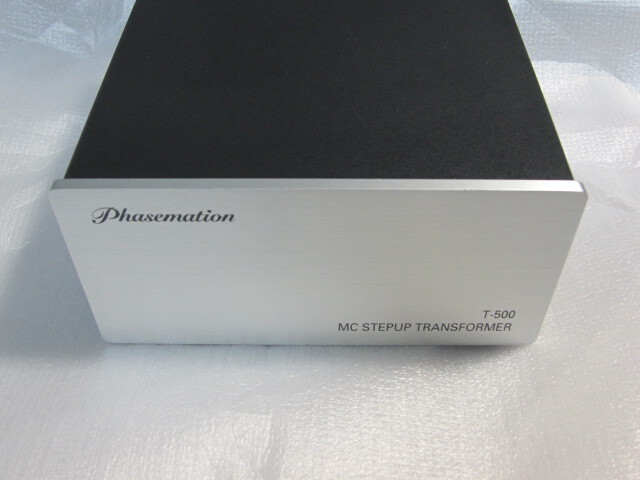 Phasemation フェーズメーション T-500 MC昇圧トランス　美品 Phasemation フェーズメーション