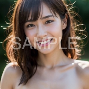 AIグラビア A4ポスター AI美女 AIイラスト 光沢紙 高画質 AIアート かわいい 美しい 美人 綺麗 巨乳 セクシー AI女優 1点もの illust07024