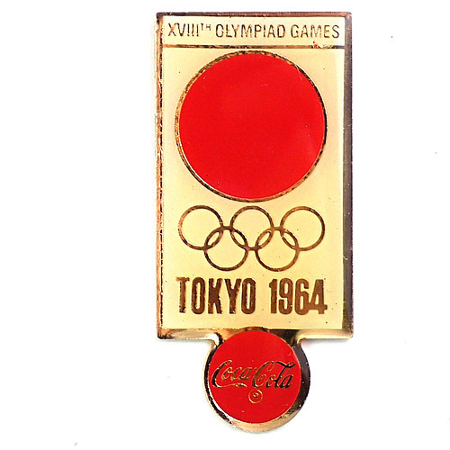 レトロ品　1964年　東京オリンピック　国旗　当時物　2点 2025年最新】Yahoo!オークション -東京オリンピック バッチ 1964