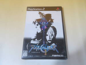 【未開封】PlayStation2 PS2ソフト ソウルキャリバーⅡ SOUL CALIBUR II ナムコ プレイステーション ゲームソフト B2 I819