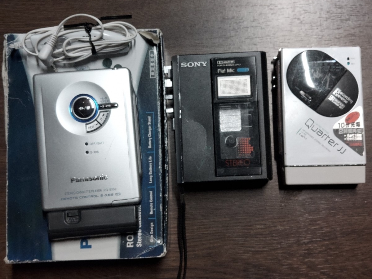 Panasonic RQ-SX76-S カセットプレーヤー　新品未使用品　希少 Panasonic - ☆パナソニック ステレオカセットプレーヤー RQ