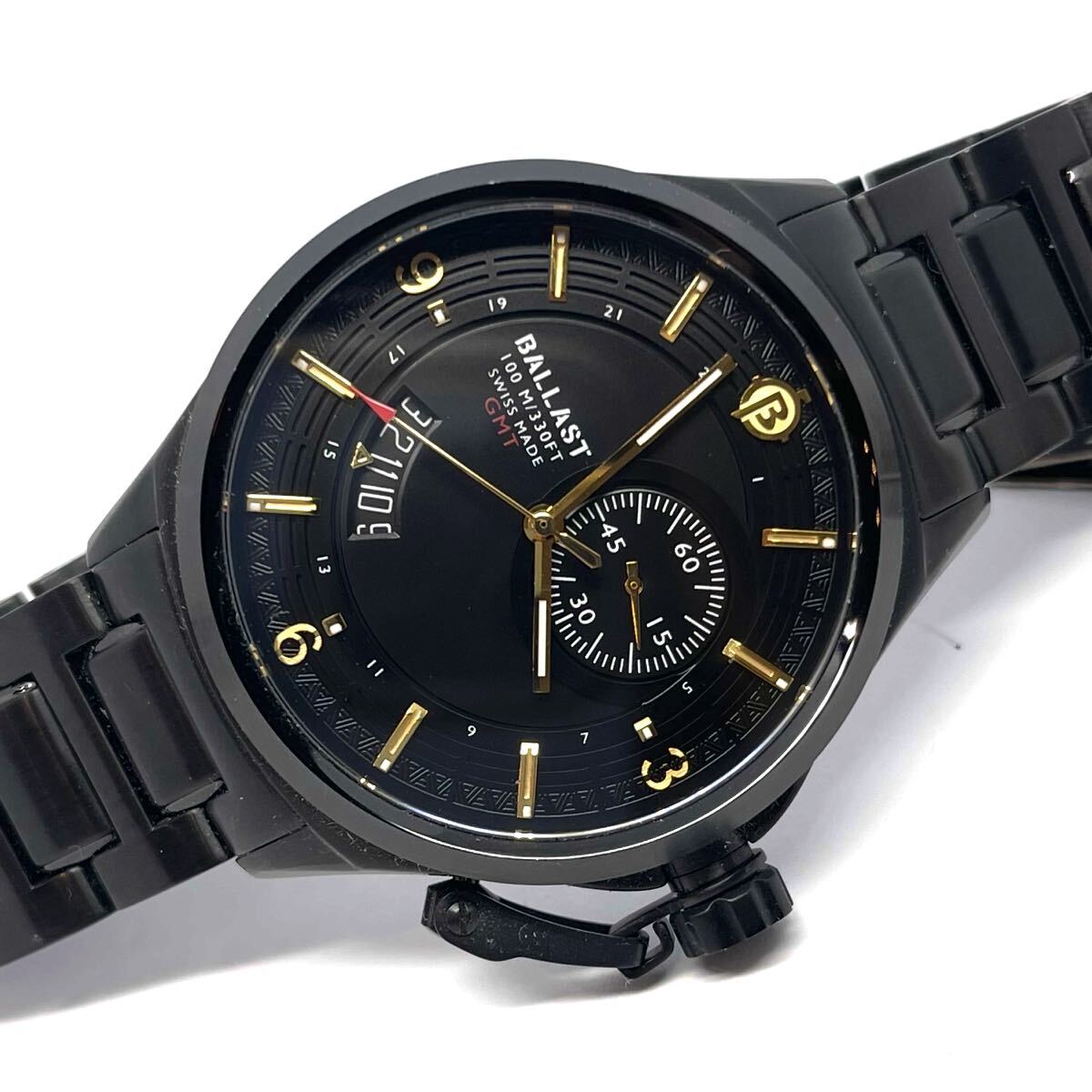 BALLAST バラスト　トラファルガー　GMT メンズ　スイス製　未使用品　B