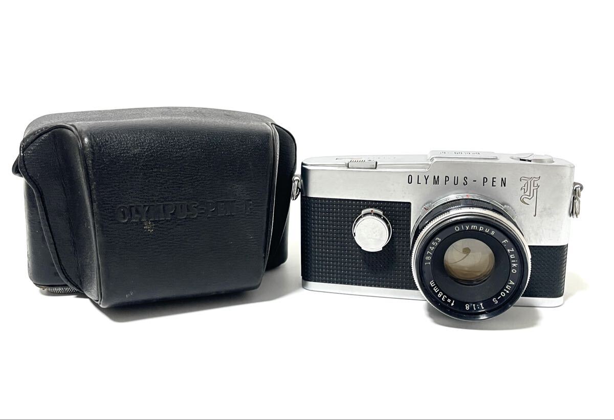 Aランク 整備済み OLYMPUS PEN FT 38mmセット 1ヶ月保証付 OLYMPUS PEN-FT Black + F.Zuiko Auto-S 38mm f1.8 - 三葉堂寫眞