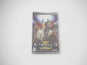 SONY PSP ソフト エルミナージュⅢ 暗黒の使徒と太陽の宮殿