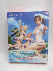 ☆6309 未開封品 DEAD OR ALIVE Xtreme 3 Scarlet コレクターズエディション - PS4