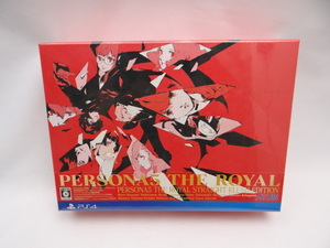☆6231 未開封品 ペルソナ5 ザ・ロイヤル ストレートフラッシュ・エディション PS4