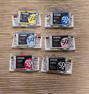 EPSON純正インクカートリッジ 「IC6CL50 」 風船 6色パック 未使用新品