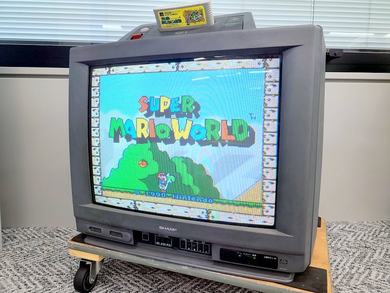 Yahoo!オークション -「スーパーファミコン内蔵テレビ」(テレビ