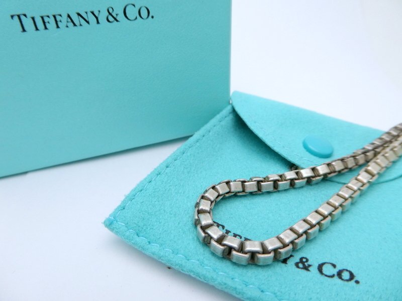 TIFFANY & Co. ベネチアン ロング ネックレス Tiffany & Co. - ティファニー TIFFANY&Co. ベネチアン リンク