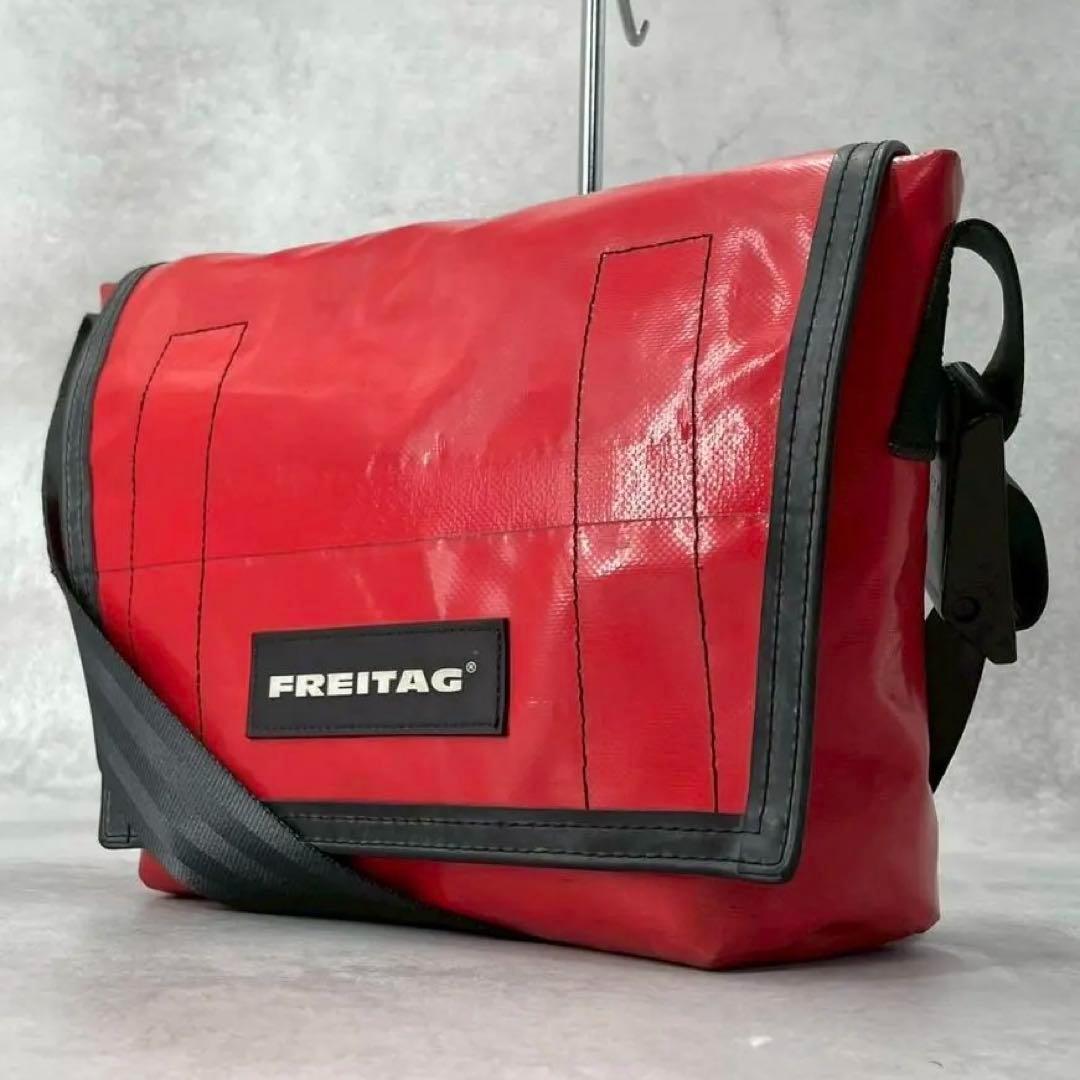 【廃盤】FREITAG  フライターグ　F91 PRITCHETT  レッド 廃盤】FREITAG フライターグ F91 PRITCHETT レッド 廃盤