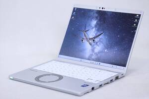 即配 累積1030時間 13世代Corei5 16Gメモリ Let's note CF-FV4RDAAS i5-1345U 16G 256G 14.0QHD Wi-Fi6E Windows11 リカバリ BBA評価