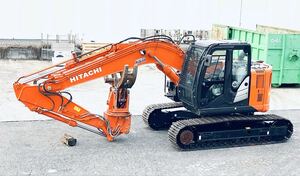 日立HITACHI ZX135US-5B★ユンボ☆2016年モデル★アワー4524h☆5本配管付★回転フォーク付☆レバー操作式★バックカメラ付☆