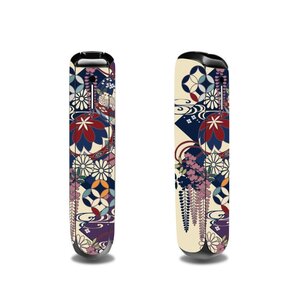 プルームオーラ カスタムスキン カスタムステッカー 和柄 藤 紫 全面 Ploom AURA 電子タバコ 喫煙グッズ
