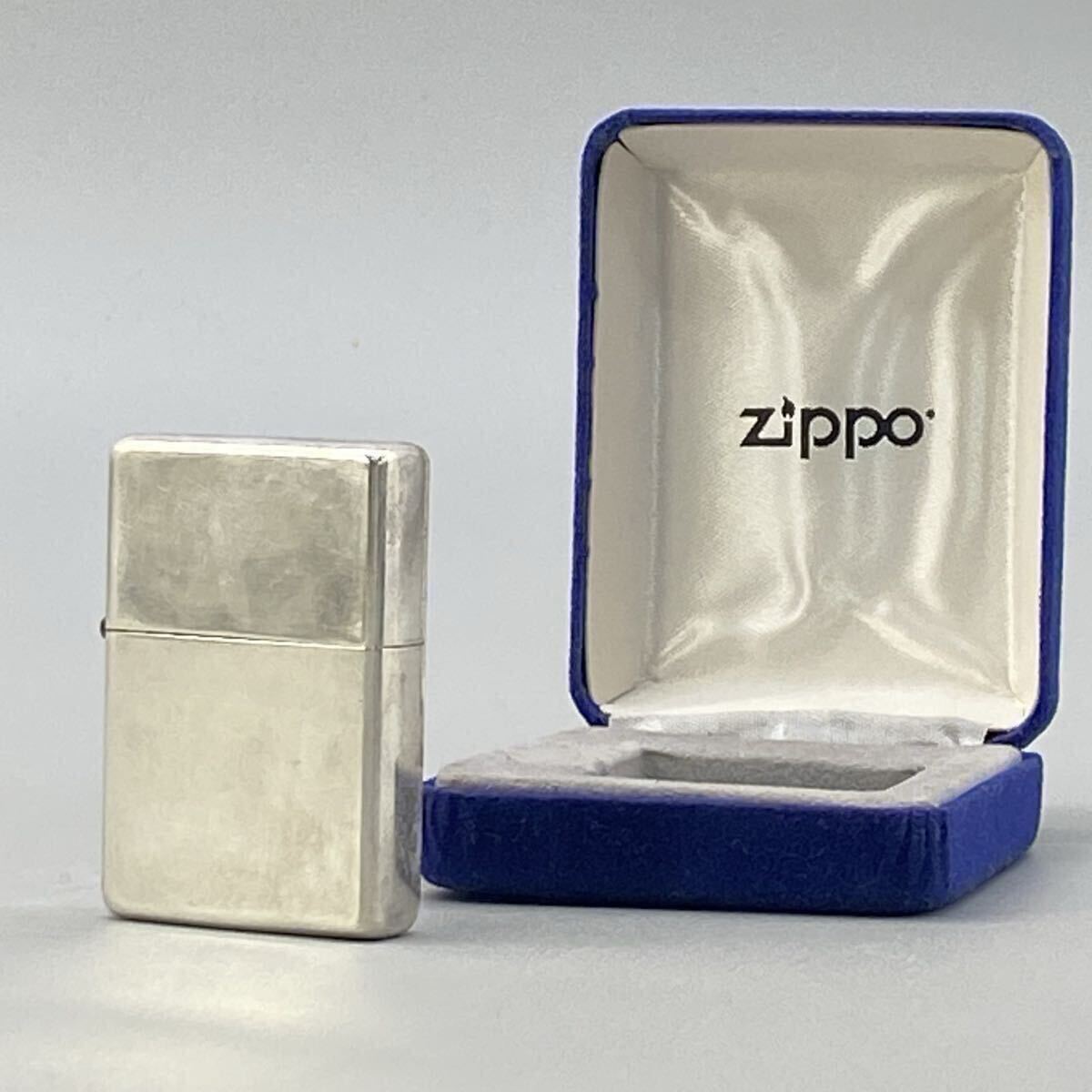 ZIPPO - ＺＩＰＰＯ　スターリングシルバー　銀製　セブンスター　中古 ジッポー ZIPPO セブンスター スターリングシルバー オイル