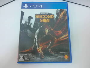 #1500 【中古品】 PS4 ソフト in FAMOUS SECOND SON インフェイマス セカンドソン プレイステーション4 ゲームソフト