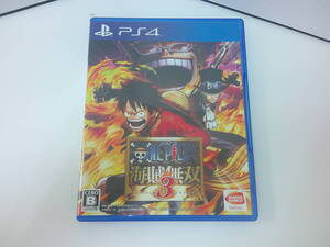 #1502 【中古品】 PS4 ソフト ワンピース 海賊無双3 ONEPIECE プレイステーション4 ゲームソフト