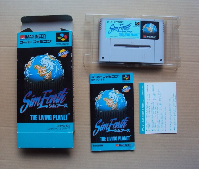 Yahoo!オークション -「シムアース」(スーパーファミコン