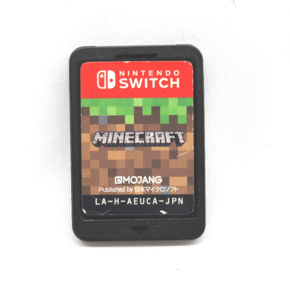 ジャンク品任天堂スイッチ＆マインクラフト中古ソフトセット ゲオ公式通販サイト/ゲオオンラインストア【中古・箱説あり