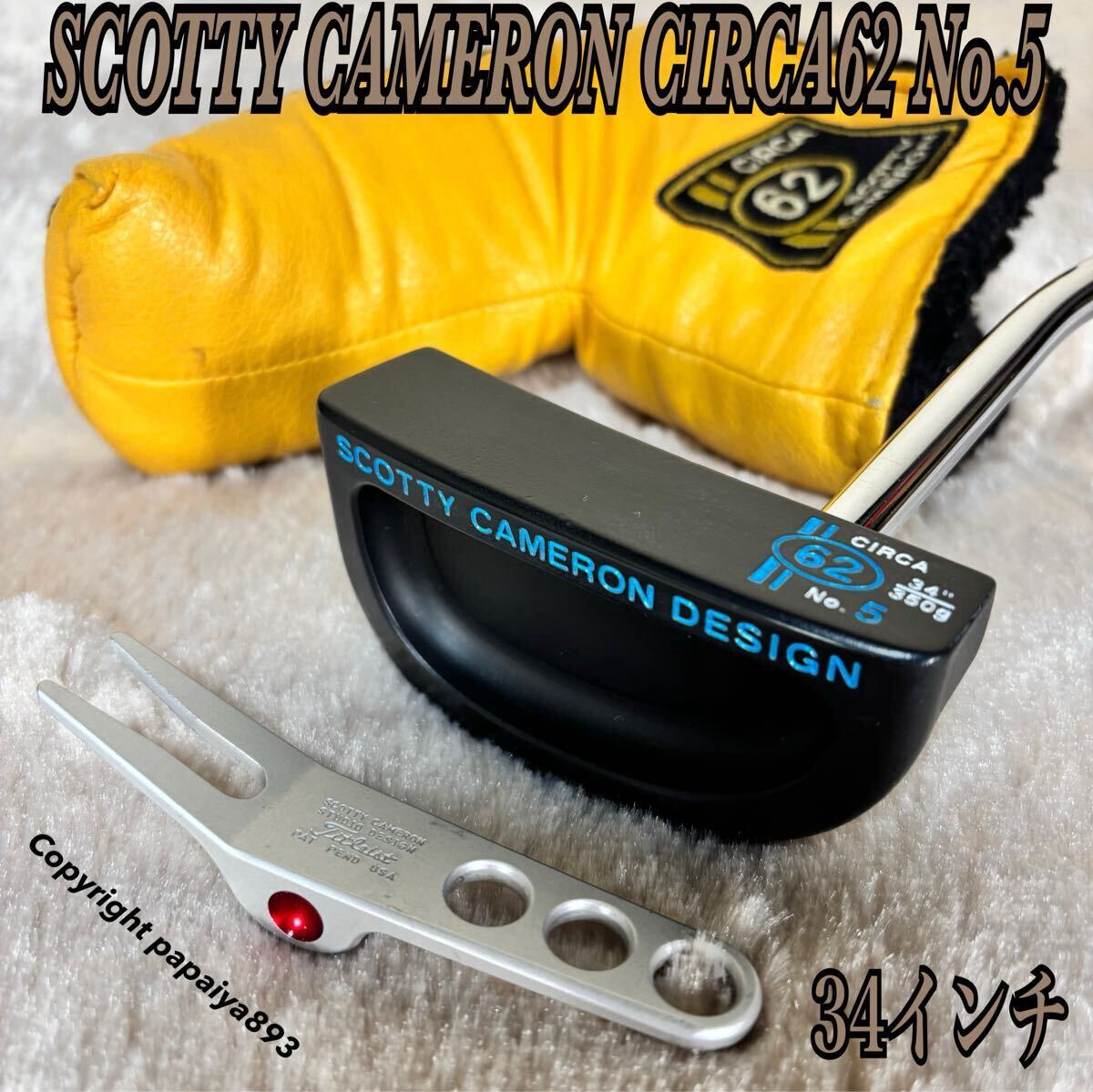 2025年最新】Yahoo!オークション -scotty cameron circa 62の