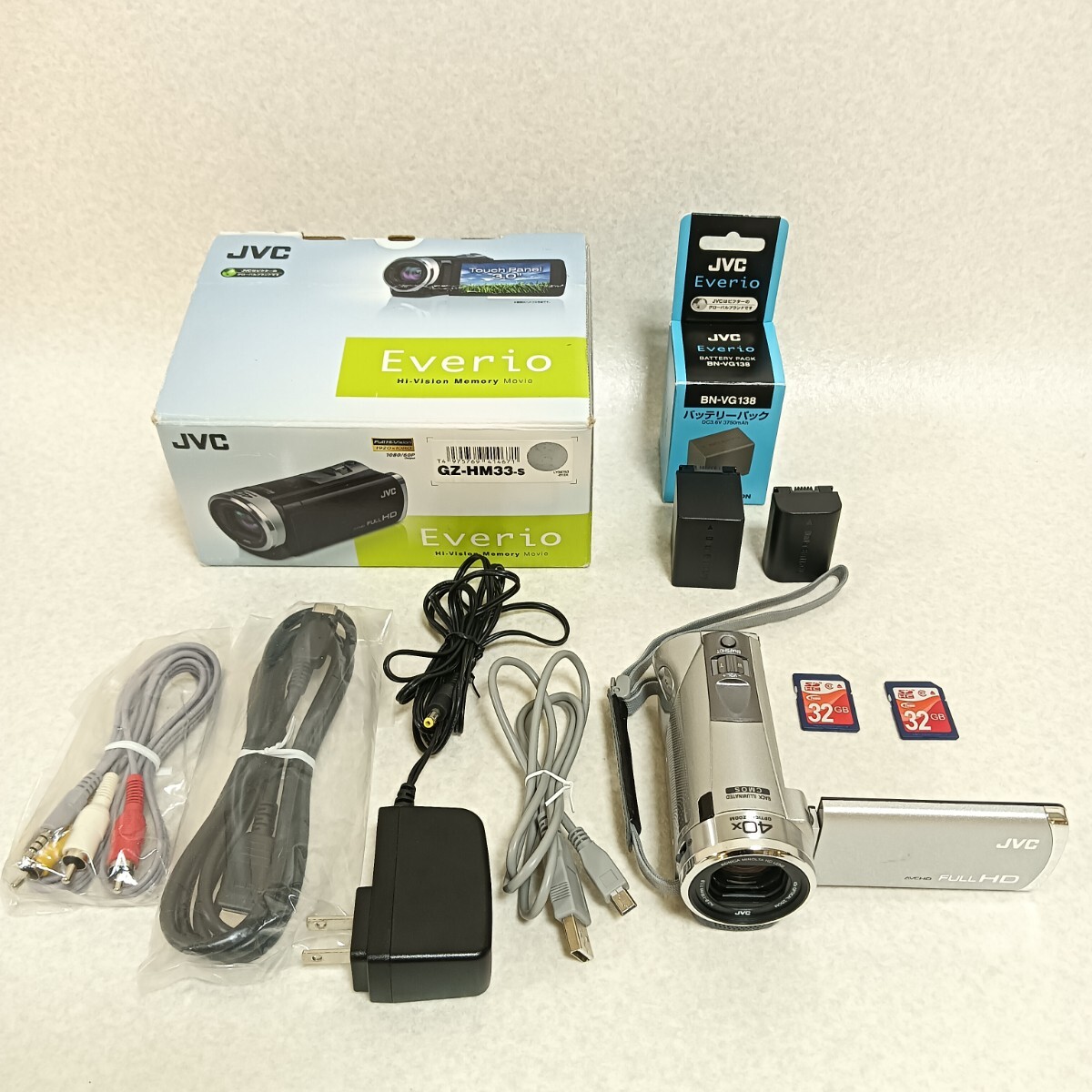 2025年最新】Yahoo!オークション -jvc everio gz-hmの中古品