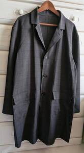 SOPHNET.ソフネット TRIXION WINDOW PEN STRETCH GOWN SHIRT コート SOPH-190018