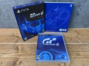 【W5-2340】PS3用ソフト 限定版 グランツーリスモ6 GRAN TURISMO6 GT6 LIMITED EDITION 現状品 東京引取可 同梱可【千円市場】