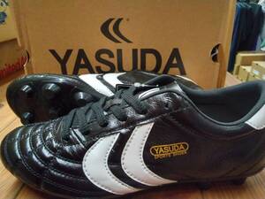 yasdaYASUDA футбол обувь футбол шиповки Ligaresga Pro YSD-F20.001 BLK/WHT черный подошва все кенгуру 25,0cm