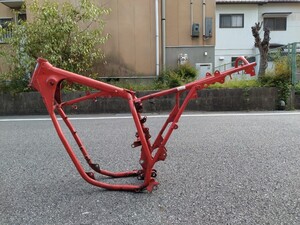 送料無料 FTR250 キック車 フレーム 書類付 メインフレーム ホンダ HONDA FTR 250CC