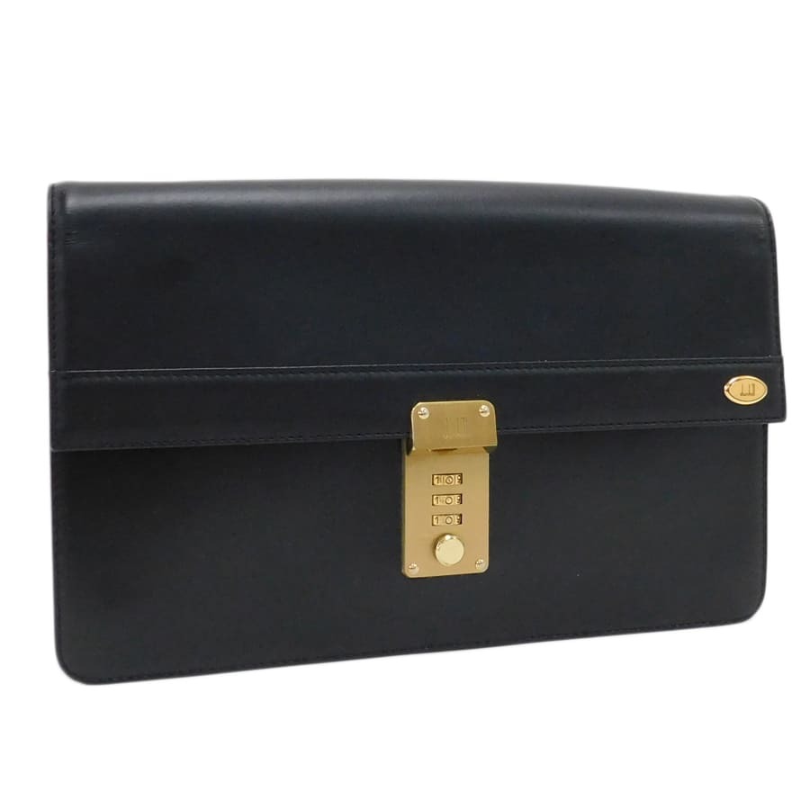 メンズダンヒルバッグキイロック付き ダンヒル」の名作『ロックバッグ』が縦から横へ！懐古主義に