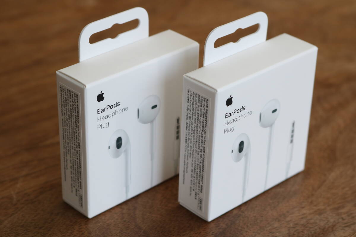 [�V�i���J��/���s�i/2�Z�b�g] Apple���� EarPods Headphone Plug 35mm �w�b�h�z���v���OA1472 MWU53FE/A 2�Z�b�g