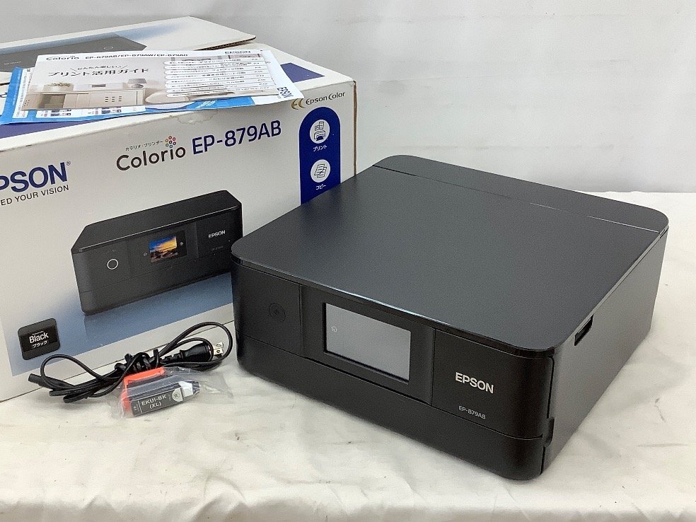 EPSON EP-879AB インクジェットプリンター　ジャンク品 EPSON EP-879AB インクジェットプリンター ジャンク品 Yahoo