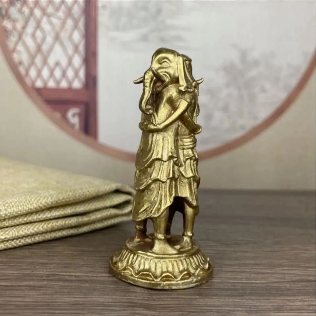 銅造歓喜天　金銅仏像　ご利益　御守　守護神　仏教美術　仏具　古美術骨董古道具 十二支御守本尊 SPBSD8 守護仏 純銅仏像 色褪せない炙り工法