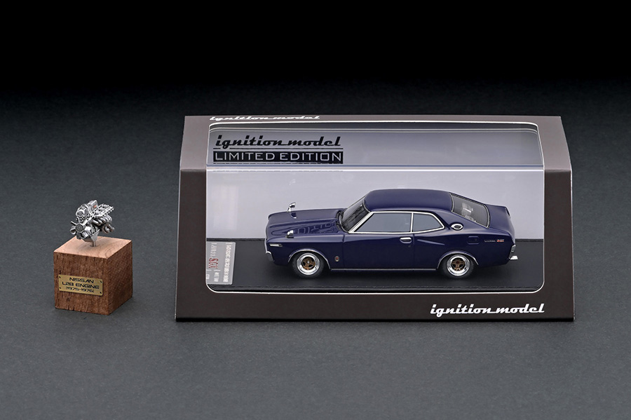 ignition model 1/43 日産ローレル 2000SGX 1/43 Ignition Model Nissan Laurel 2000SGX (C130) Green Limit