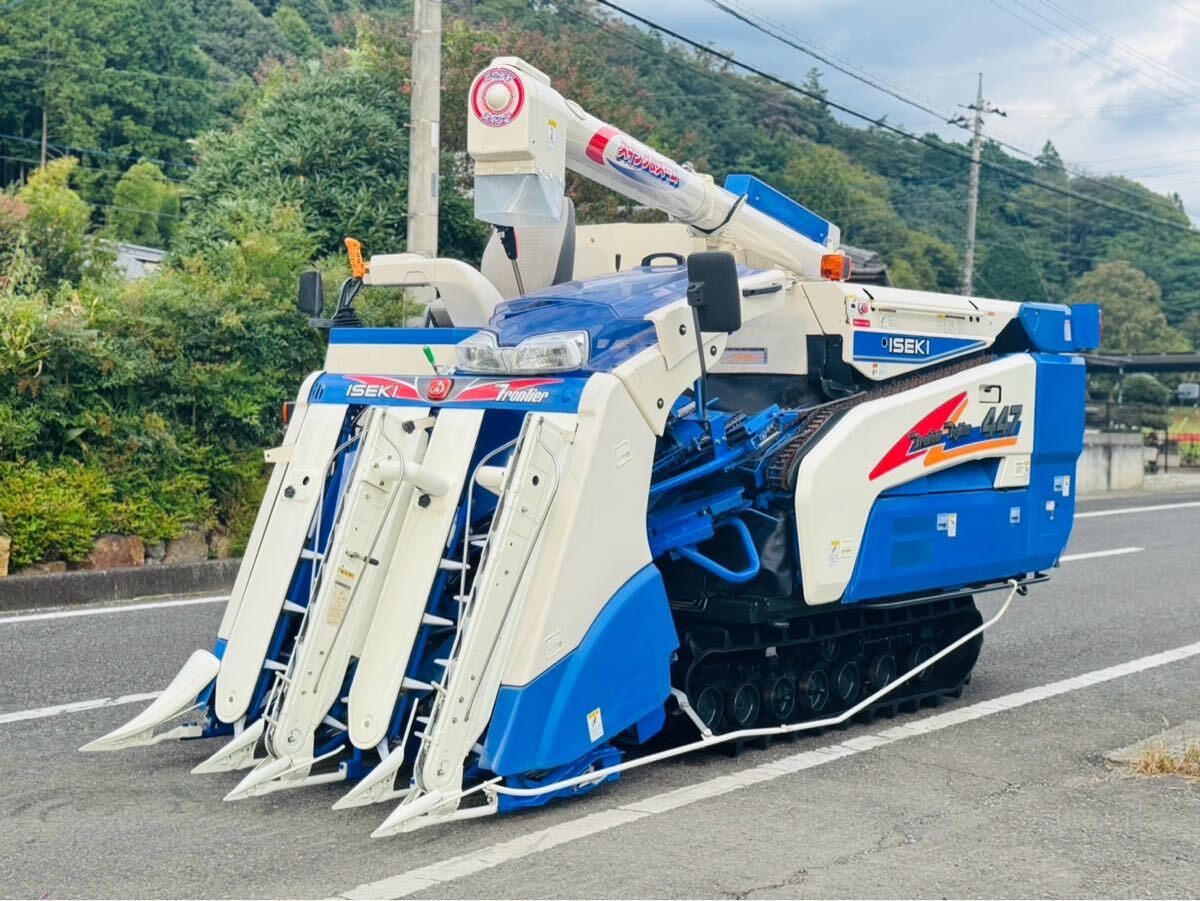 イセキ2条15馬力☆コンバイン☆HVB215【北九州】使用492時間ズームオーガ イセキ2条15馬力☆コンバイン☆HVB215【北九州】使用492時間
