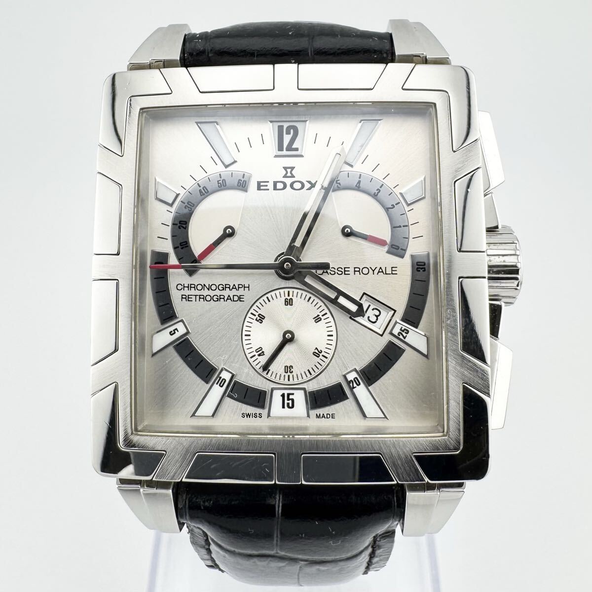 Yahoo!オークション -「edox エドックス クラスロイヤル」の落札