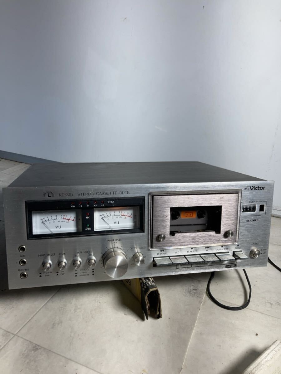 ☆値下げ☆ 【希少】Victor KD-V6 ステレオカセットデッキ Victor KD-V6 ステレオカセットデッキ