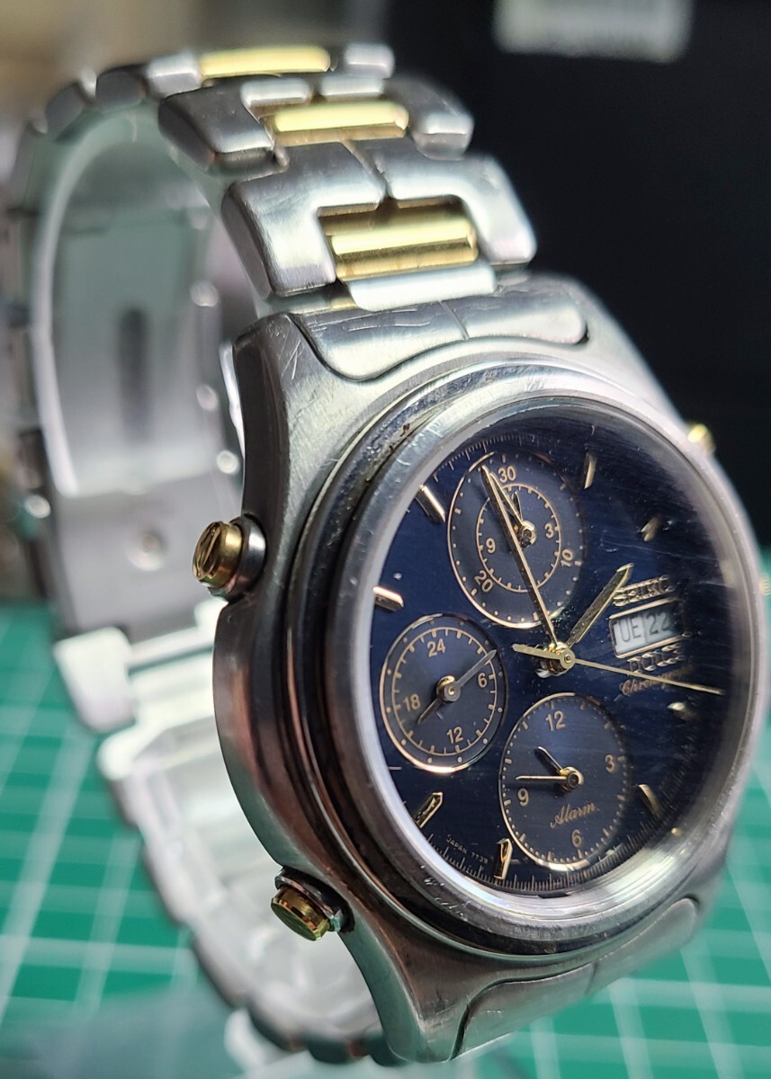 【希少品　美品　新品電池】2970 SEIKO DOLCE メンズ腕時計　銀色 2025年最新】Yahoo!オークション - ドルチェ(セイコー さ行)の