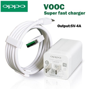 【新品】OPPO オッポ 純正 20W Type-A VOOC Flash Charge ACアダプター AK779GB 急速充電 スマートフォン充電器 電源 ケーブル付き