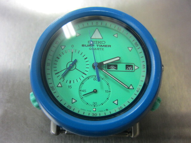 SEIKO SURF TIMER quartz サーフタイマー　メンズ　腕時計 Yahoo!オークション -「サーフ」(その他) (セイコー)の落札相場