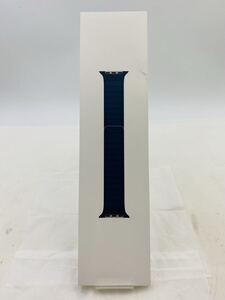 ◯ 新品未使用未開封 Apple Watch アップルウォッチ Baltic Blue Leather Link バルティック ブルー レザー リンク 44mm M/L