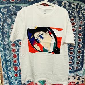 覚醒化粧 ティーシャツ 半袖 メンズ ヴィンテージリプリント L XL 白 GAL 花魁 リプリント Tシャツ 半袖 メンズ 新品 お洒落 個性的