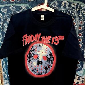 13日の金曜日 ティーシャツ 半袖 メンズ ヴィンテージリプリント ホラー Horror ウォッシュ加工 Tシャツ 夏 新品 お洒落 XL 2XL