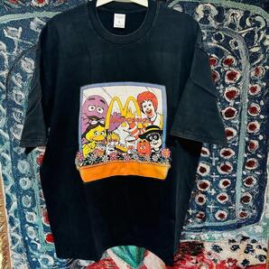 Donald ティーシャツ 半袖 メンズ ヴィンテージリプリント XL 2XL ドナルドマクドナルド ケミカルウォッシュ リプリント