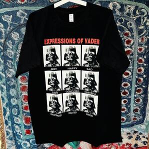 Star Wars 映画 ティーシャツ 半袖 メンズ リプリント L XL 黒 ダースベイダー スターウォーズ リプリント Tシャツ 半袖 メンズ 新品 黒