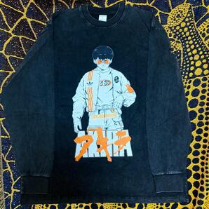 AKIRA neo 東京 ロンT 長袖 メンズ XL 2XL アニメT R32 AKIRA 大友克洋 1988年 アニメ映画 サイバーパンク ネオ東京 超能力 金田 鉄雄
