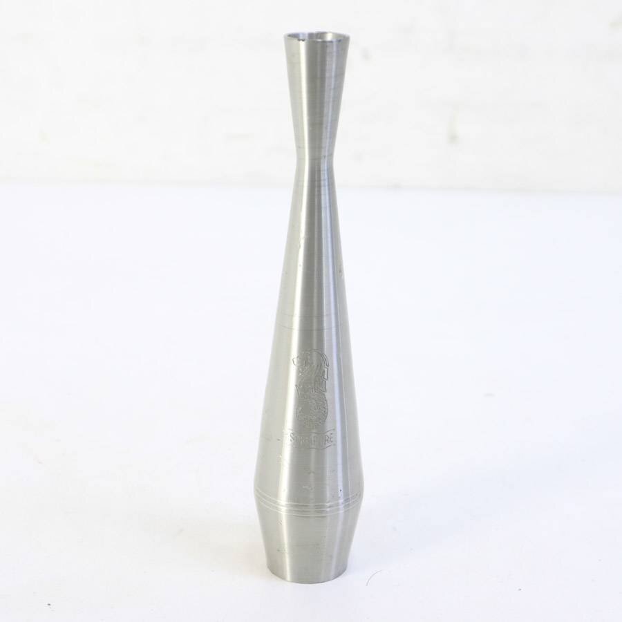 花瓶 一輪挿し　錫製　中古　アンティーク 花瓶 一輪挿し錫製中古アンティーク