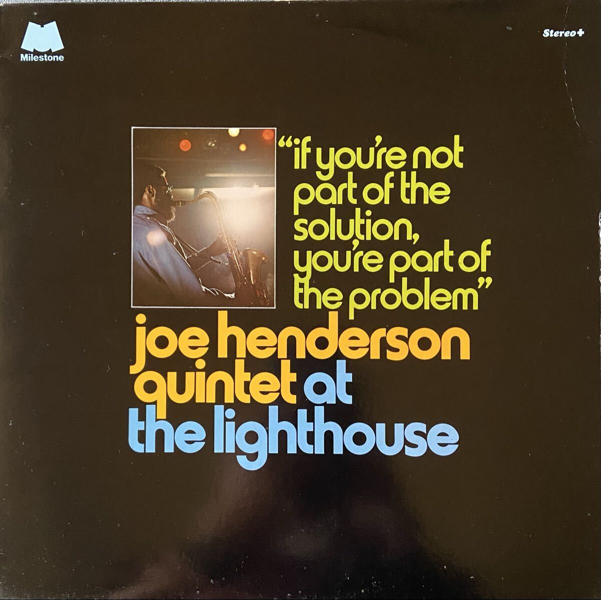 Joe Henderson / at The Lighthouse US盤LP Joe Henderson Quintet – At The Lighthouse – CD (Album